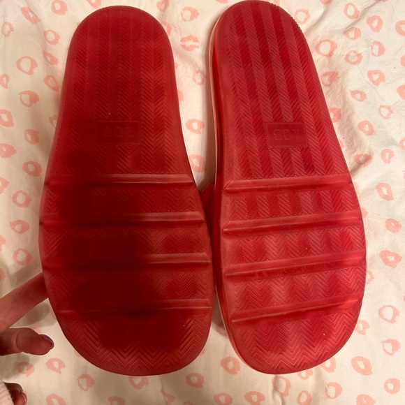 Tory Burch rabbit bubble jelly slides - Picture 5 of 5